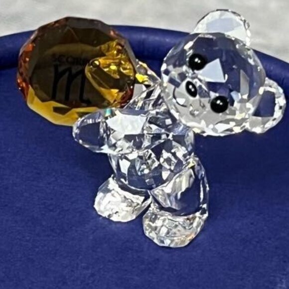 Swarovski Kris Bear Birthday Horoscope Scorpio 10/ 24 - 11/21 BNIB Great Gift - Picture 2 of 4